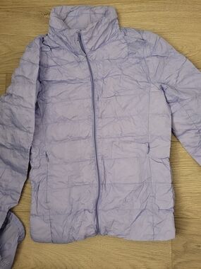 Light Lavender Uniqlo Packable Jacket